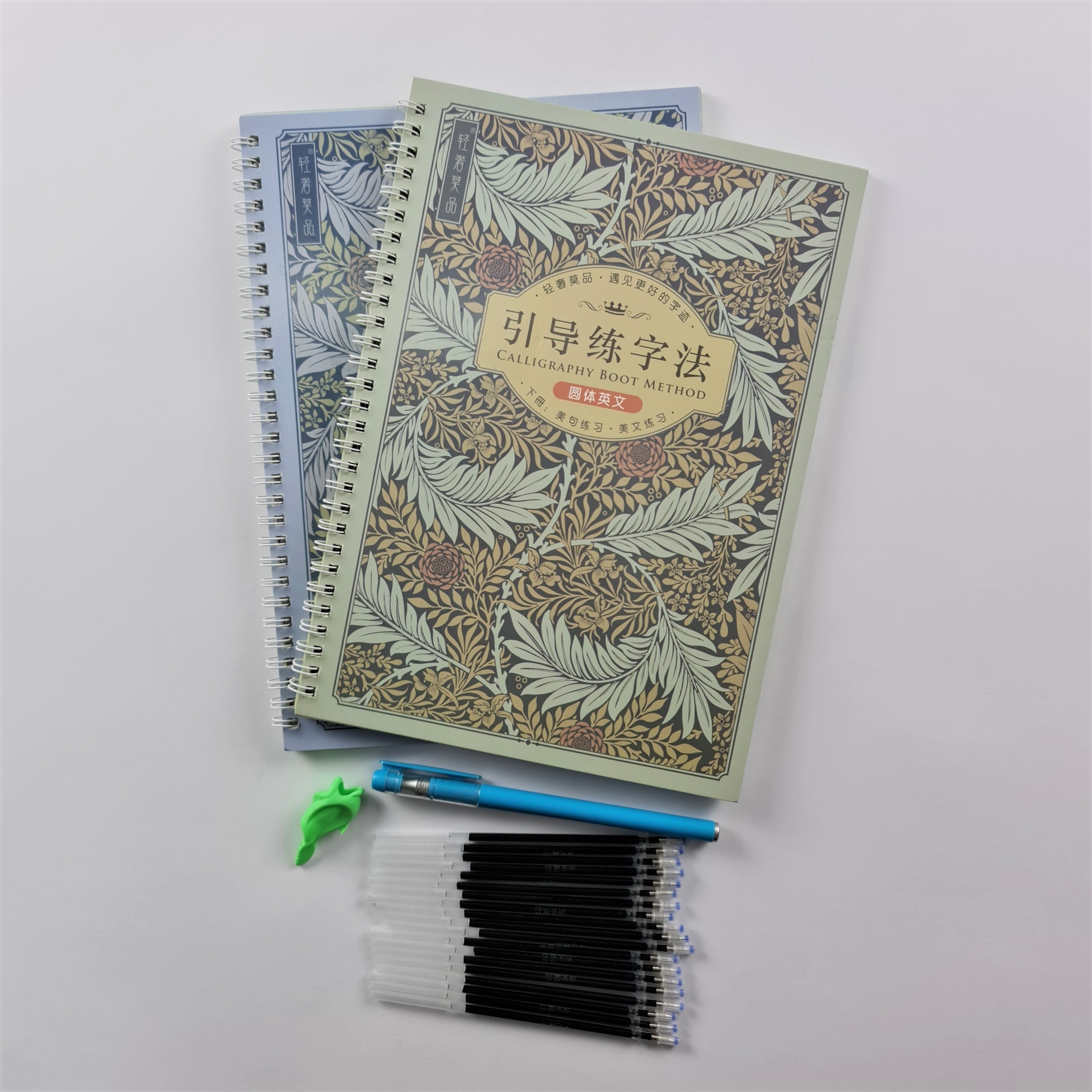 3Books/Set Reusable English Groove Calligraphy Copybook For