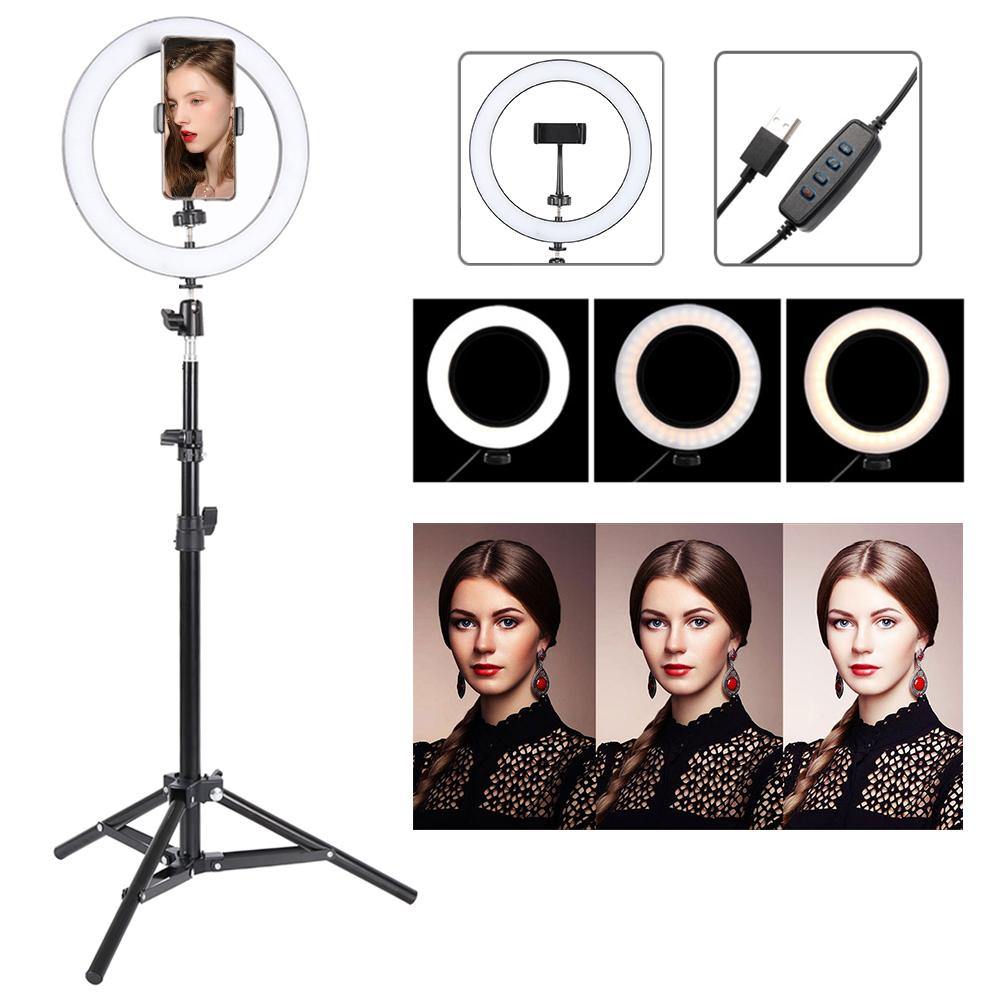 Selfie LED Ring Light With Stand Dimmable - Glowsart