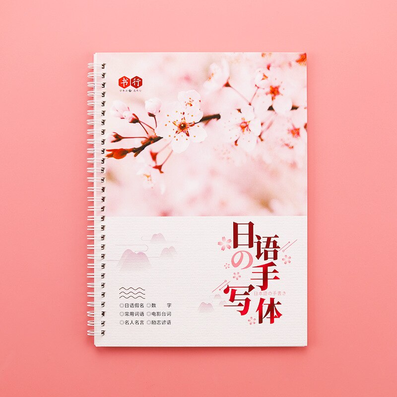 Japanese Libros Reusable Calligraphy Copybook